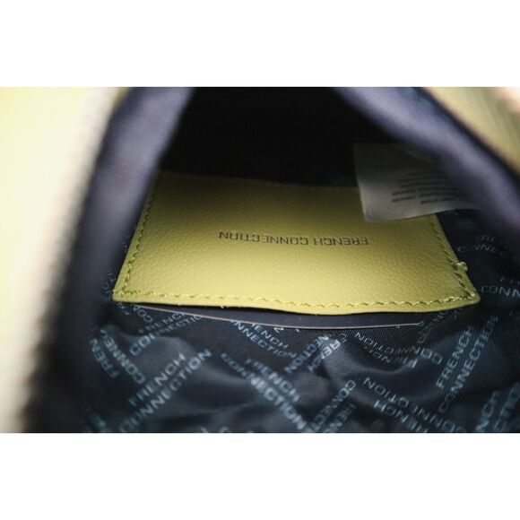 French Connection Wasabi Green Noreen Slouchy Easy Crossbody Cell Phone Bag - Picture 9 of 13